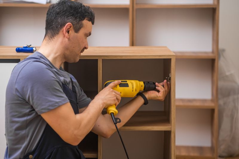 Custom Bookcase Installation in Raleigh, NC