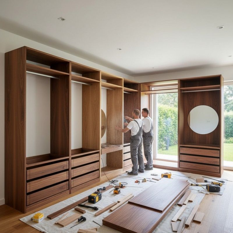 Built In Tv Cabinetry in Durham, NC